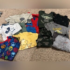Assorted Baby Clothing Set Disney Star Wars Marvel